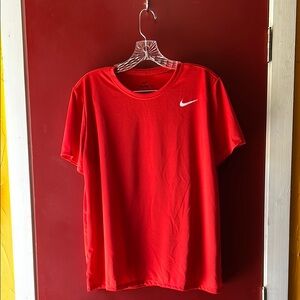 Nike Bright Red Sports Tee